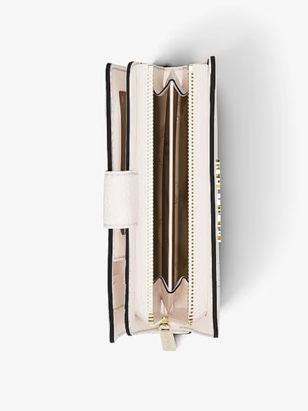 Michael Kors Jet Set Travel Medium Logo Debossed Billfold Wallet
Light Cream
NWT - Picture 4 of 16